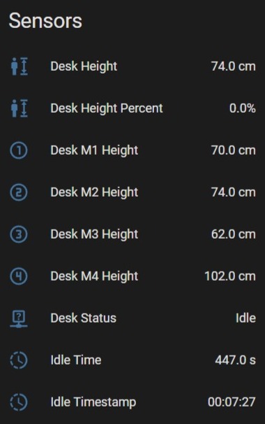 DeskUp Pro Sensors DeskUp Pro Sensors