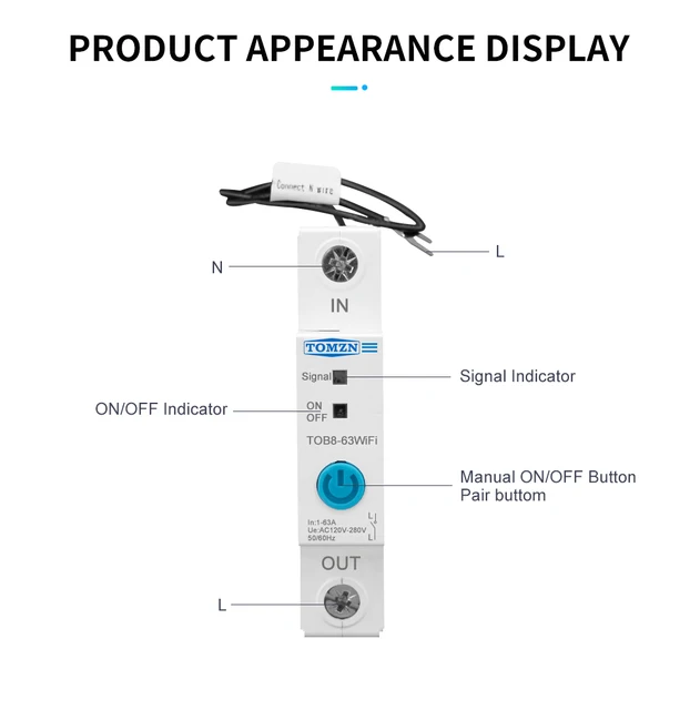 TOB8 Front View Front View
