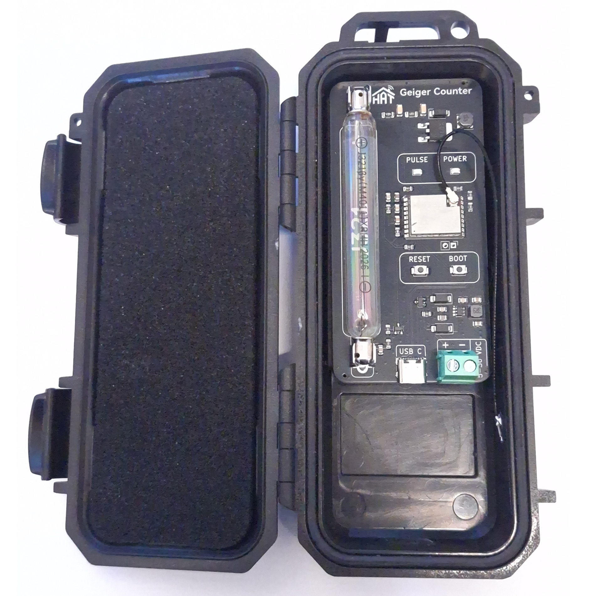 HAT Geiger Counter internals