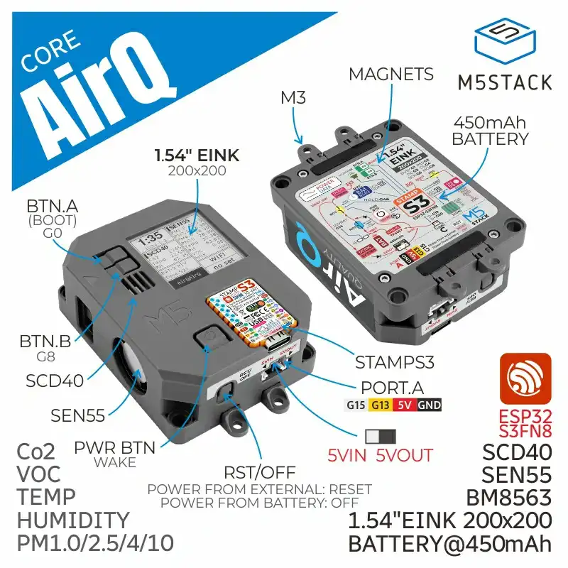 M5Stack AirQ