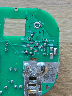 Test pads