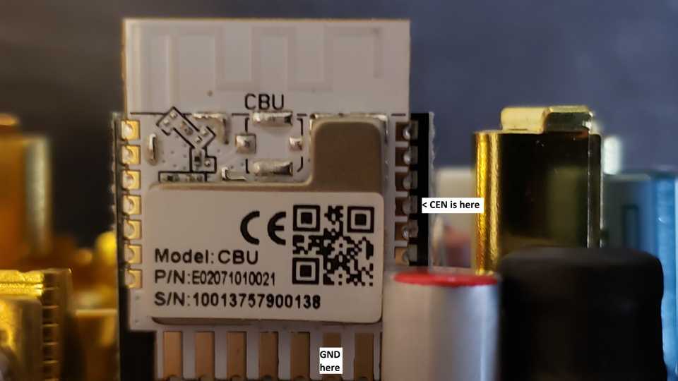 CBU module detail