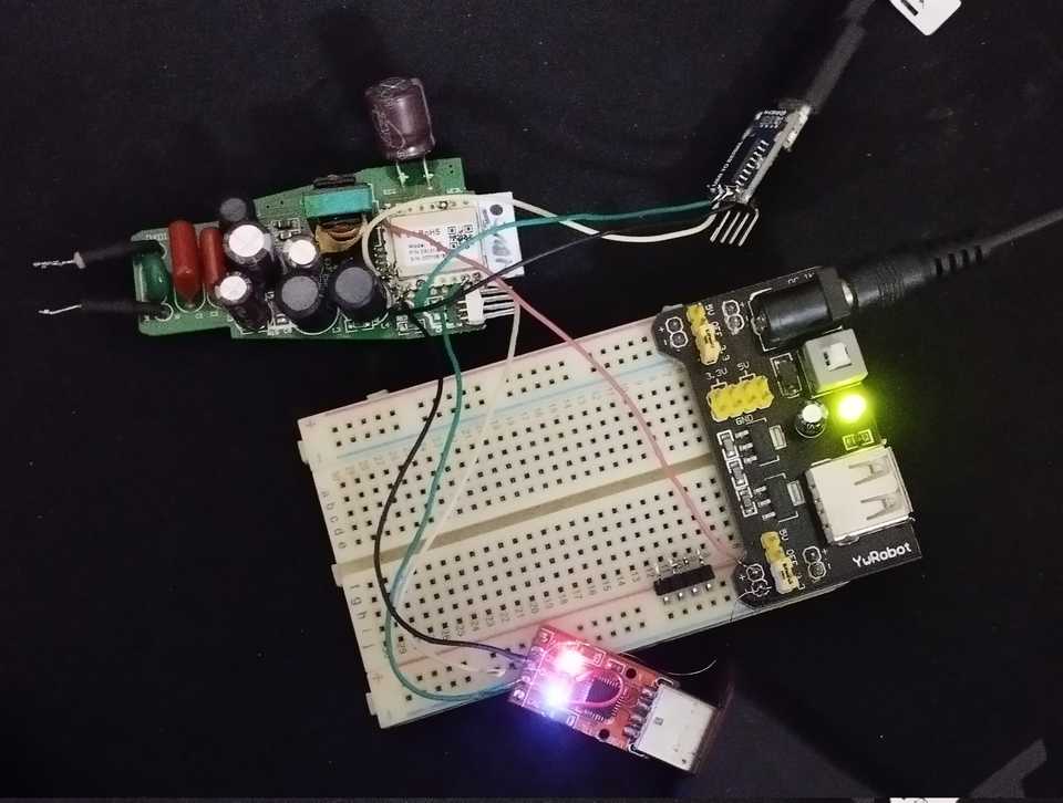 wiring for the UART flashing and UART debug