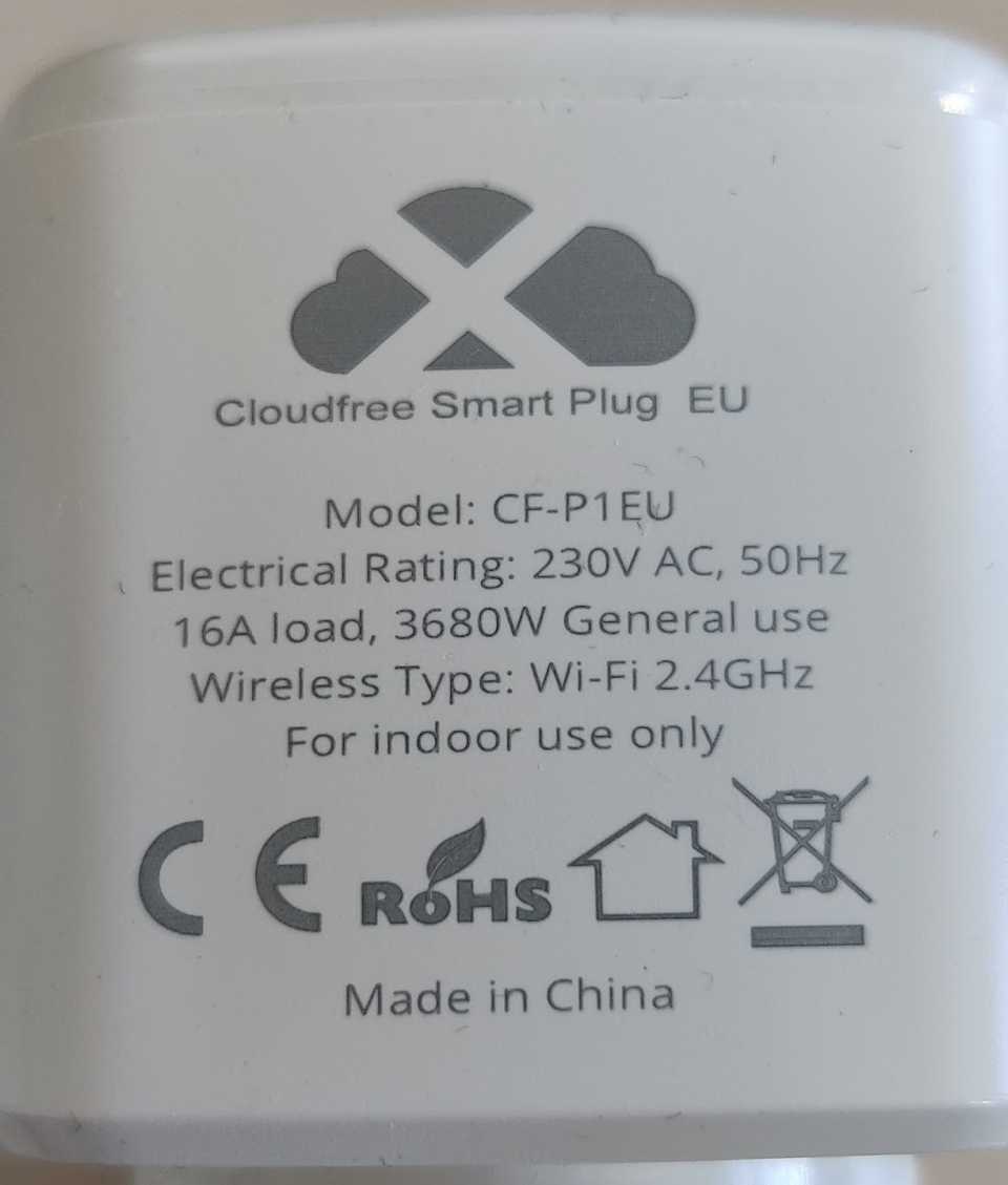 Cloud Free Smart Plug